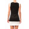 Mini Dress Signe S/L 10111107 Blanc/Noir