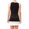 Mini Dress Signe S/L 10111107 Blanc/Noir