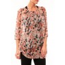 Tunic Katty Lee 3/4 10105918 Rose/Noir