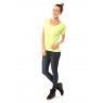 Tee shirt S13090 Jaune - 1 acheté = 1 offert